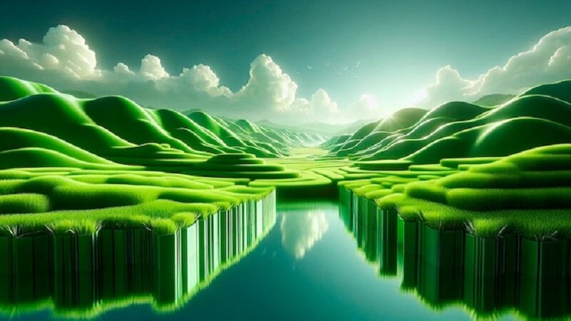 ‘green:_3xvwnrxyz4=’ Shapes Digital Landscapes: A Visual Perspective